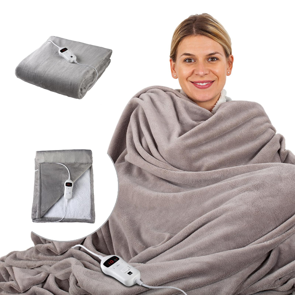 Couverture Chauffante USB – Plaid Bureau & Voyage