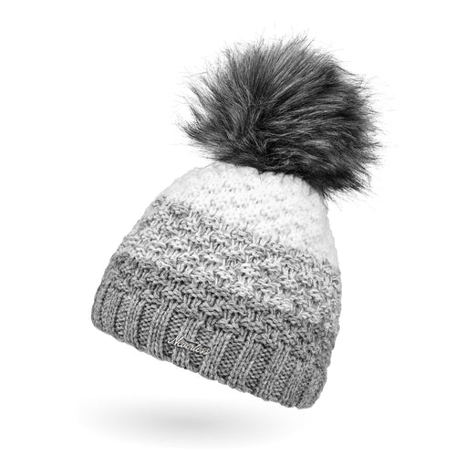 Bonnet Torsadé à Pompon – Doublé Polaire Chaud