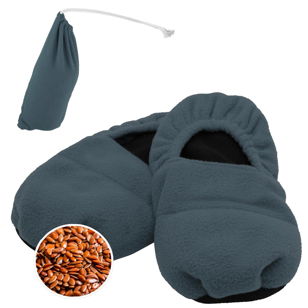 Chaussons Chauffants Micro-ondables – Chaleur Sans Fil