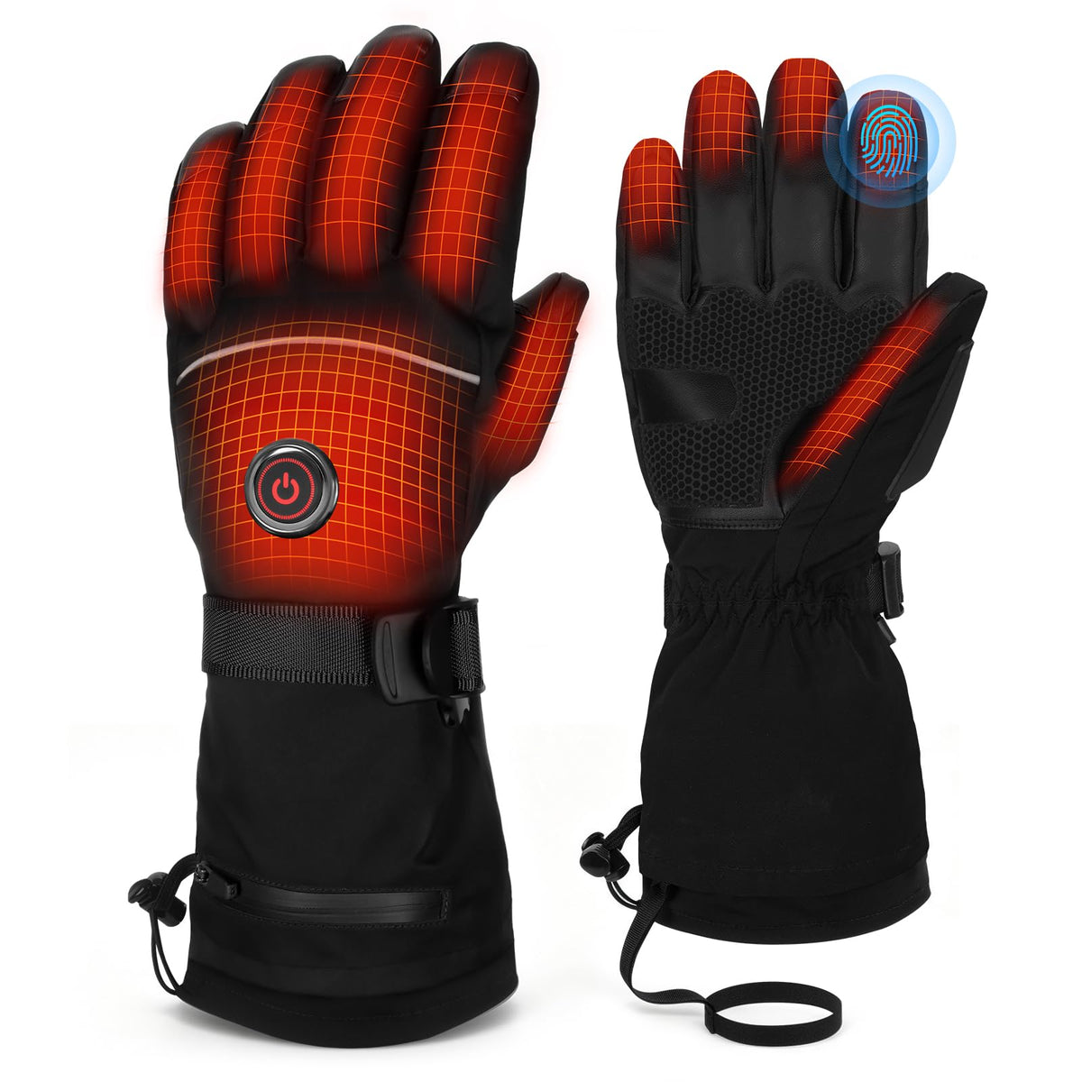 Gants Chauffants USB Rechargeables – Chaleur Longue Durée