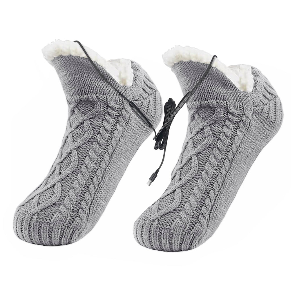 Chauffe-Pieds Électrique USB Peluche Lavable