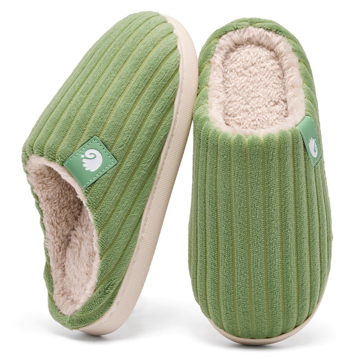 Chaussons Cocooning Molletonnés – Semelle Épaisse Antidérapante