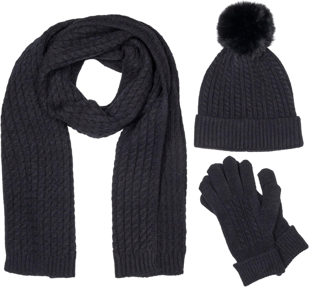 Set Bonnet & Écharpe Polaire – Duo Chaleur Hiver