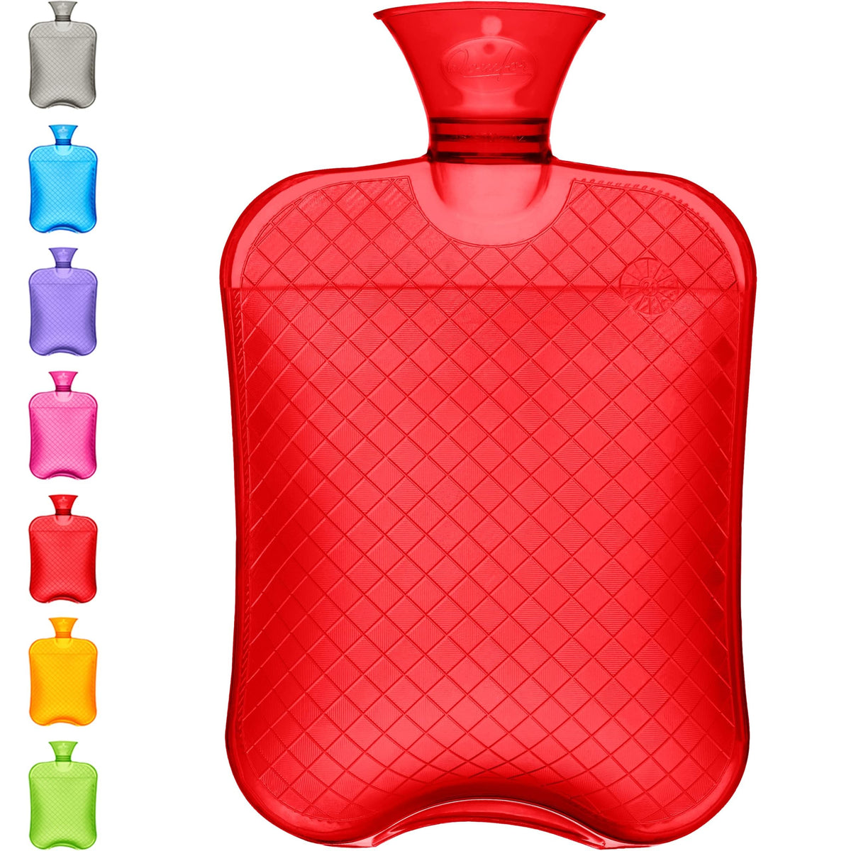 Bouillotte à Eau Classique – Grande Contenance 2L