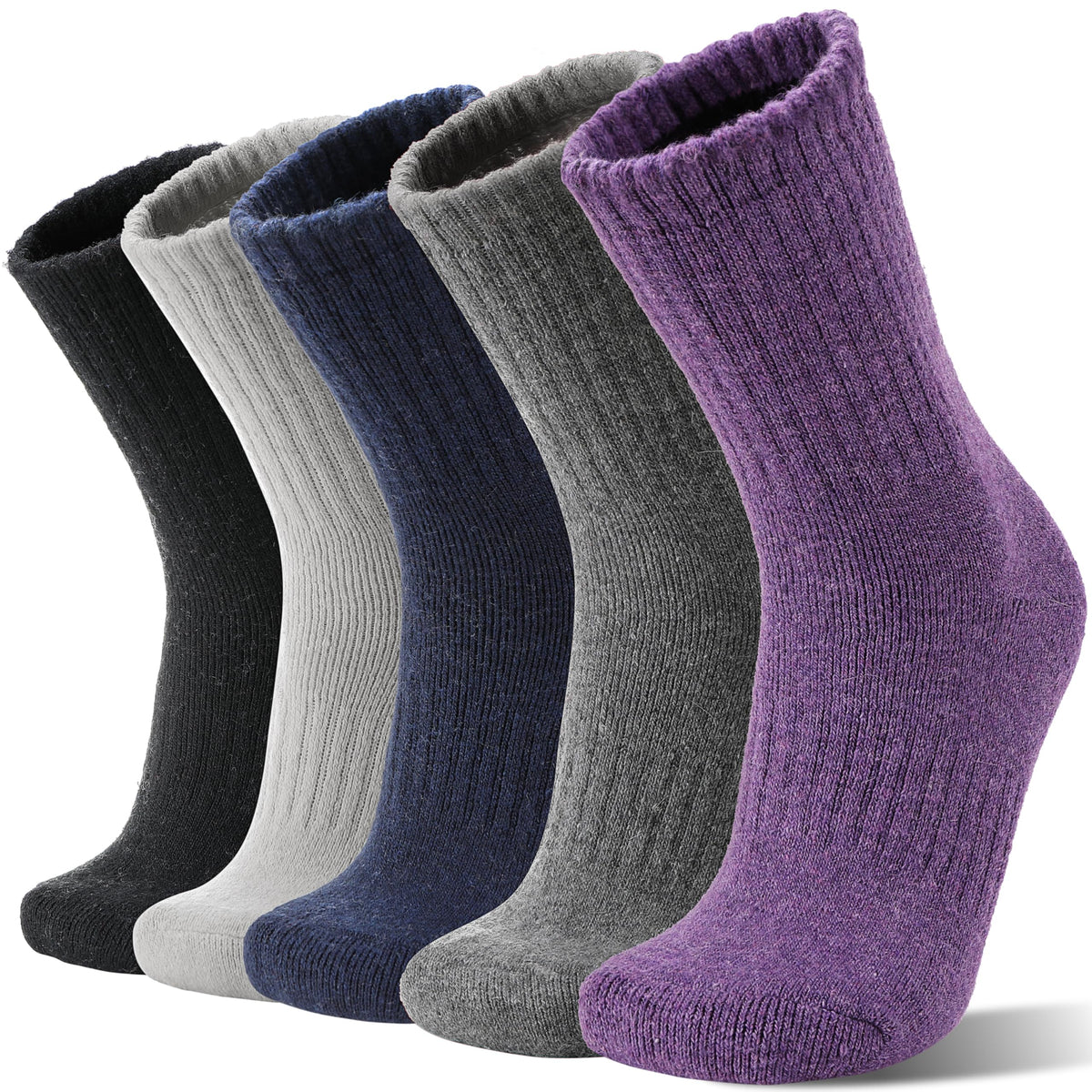 Chaussettes Thermiques Polaires – Lot Grand Confort