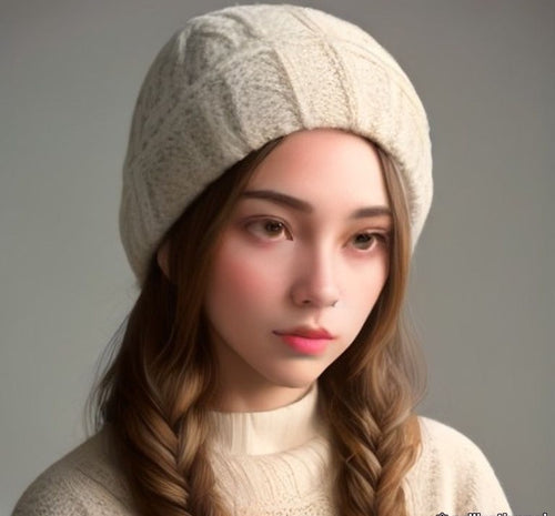 Bandeau Tricot Torsadé Cache-Oreilles – Style Cocooning