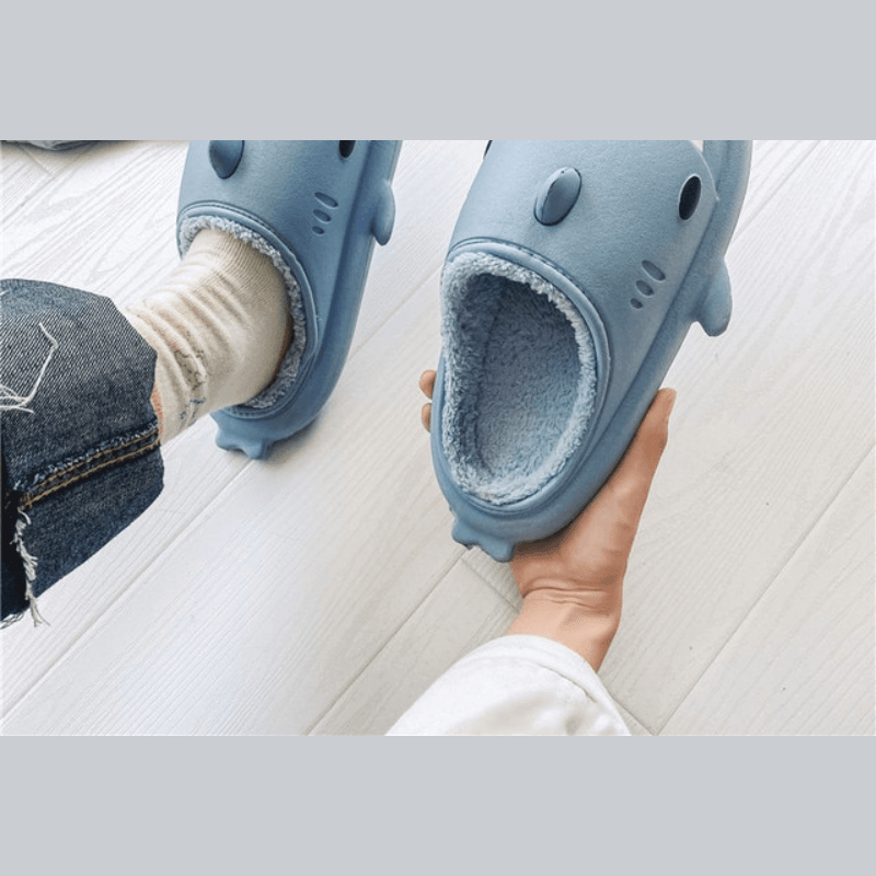 Chaussons Cocooning Molletonnés – Semelle Épaisse Antidérapante