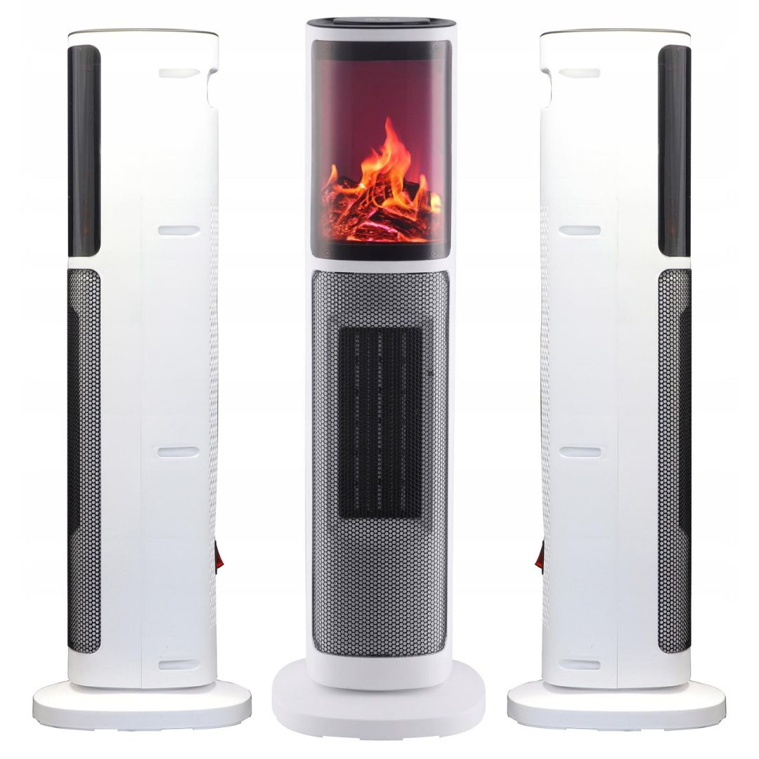 Radiateur Céramique Soufflant Tour – Chauffage d'Appoint 2000W